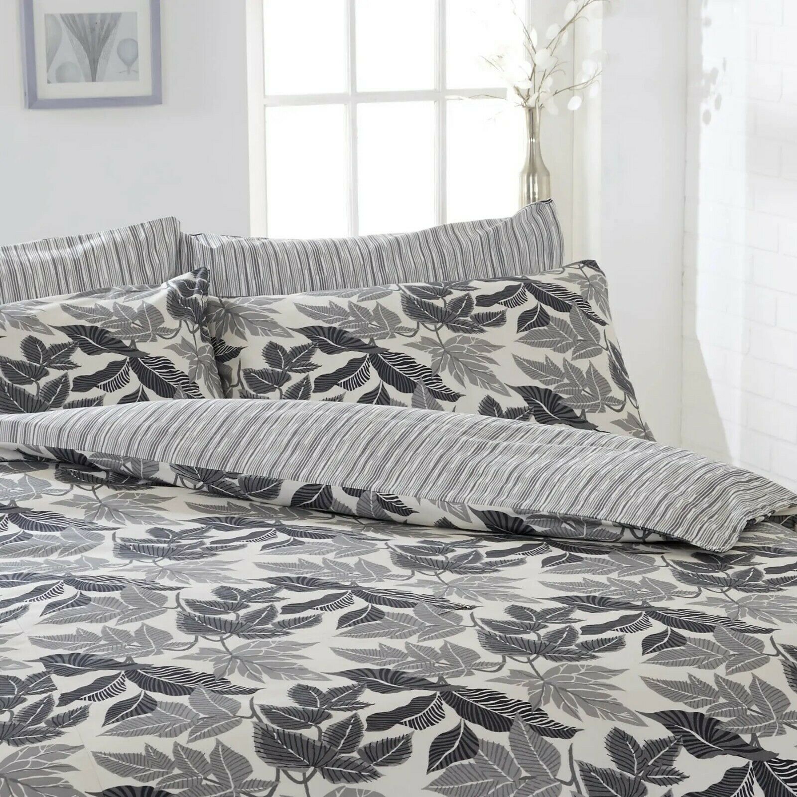 Kaitlin Grey King Duvet Cover Set – Mulberry Lane